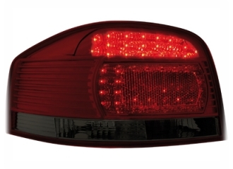 Audi A3 Led Baglygter Red / Dark