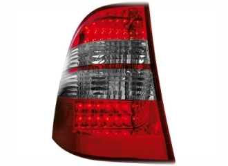 Mercedes W163 Led Baglygter Red / Smoke