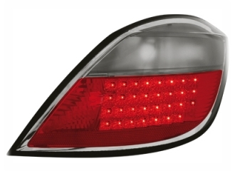 Opel Astra H Led Baglygter Red / Chrystal