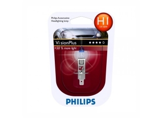 Universal Pære Philips H1 Vision 12v 55w