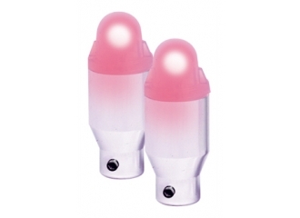 Universal Ventilhætter Med Pink Lys Sæt Med 2