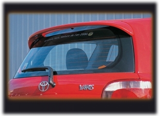 Toyota Yaris [99-06] (3&5 Dørs) Tagspoiler Uden Stoplys Asd
