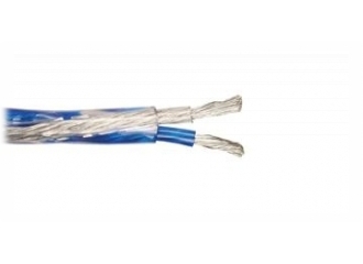 Universal Kabel Til Højttalere 2x2,5mm2 Sølv/blå